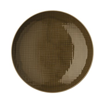Rosenthal 德國MESH圓深盤D25cm-咖啡