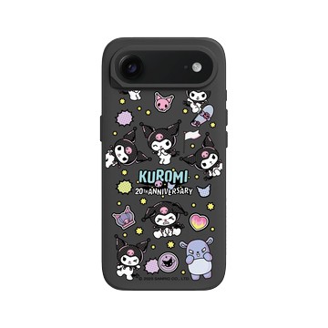 iPhone Air SolidX 黑 - 三麗鷗-酷洛米20週年 - 酷玩系列-表情包