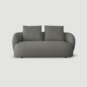 FLEXLUX Torino 布質沙發 兩人 186cm 層次灰