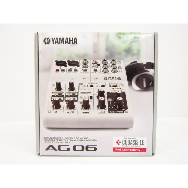 YAMAHA AG06 ミキシングコンソール♪G3623