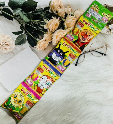 日本 Fujiya 不二家 四連 麵包超人造型餅乾 80g 一口餅乾｜全店$199免運