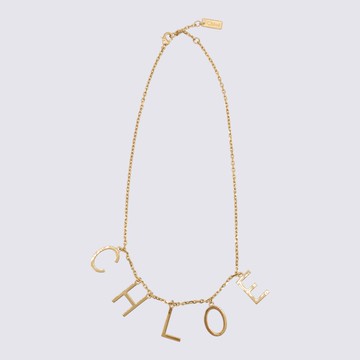 Chloé Gold Metal Necklace