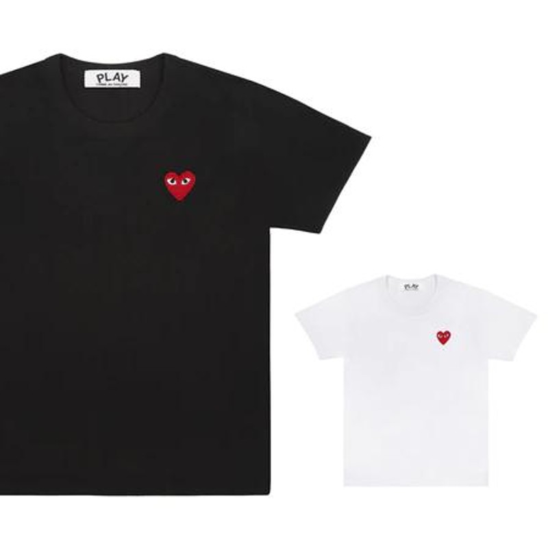 プレイ コム デ ギャルソン Tシャツ PLAY COMME des GARCONS 赤ハート