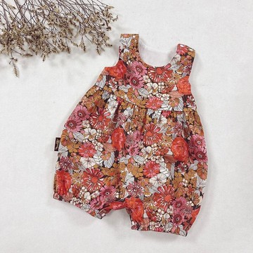 燈籠連身裝 深秋芙蓉