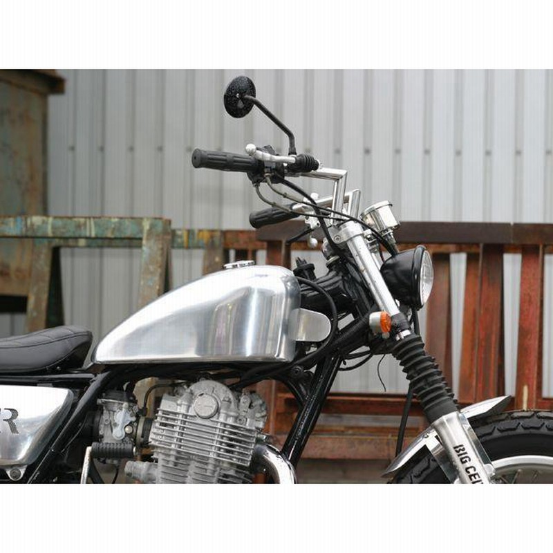 SR400用 アルミタンク フラットサイドアルミタンク BIGCEDAR（ビッグ