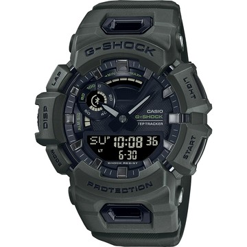CASIO 卡西歐 G-SHOCK 運動生活藍芽多功能手錶-墨綠 GBA-900UU-3A