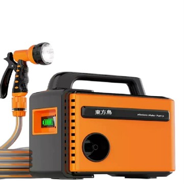 電動抽水灌溉機 FANGE 方格 澆水機 鋰電自動水泵 充電式抽水泵 四核芯高壓泵 30米防爆出水管 戶外澆水器 抽水機 雙電池