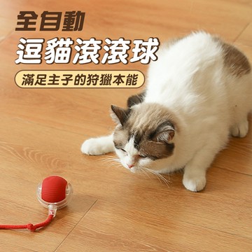 逗貓球 逗狗球 自動滾滾球 玩具球 電動玩具球 寵物玩具 寵物解悶神器-321寶貝屋