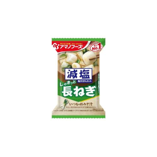 アマノフーズ　減塩いつものおみそ汁　長ねぎ　8.5g×10個