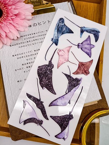 5K070-24_五口美-乾式轉印貼紙_ I am pretty Transfer Sticke