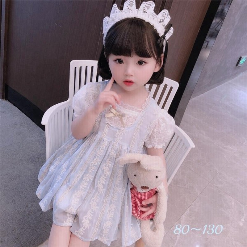 女の子ワンピース ベビードレス ロリータ キッズ子供服 プレゼント誕生日 普段着 パーティー 80 90 100 110 1 130 可愛いおしゃれ 女の子服 通販 Lineポイント最大get Lineショッピング