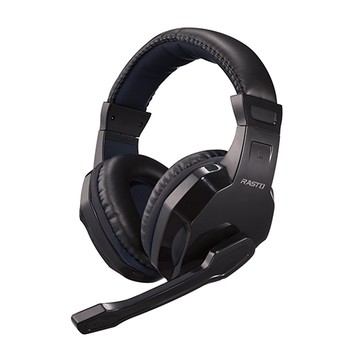RASTO RS34 黑武士電競頭戴耳機麥克風 贈轉接線
