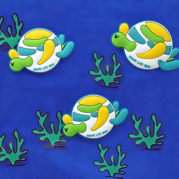 天成逸旅-曉琉球屏東 特比歐比磁鐵組