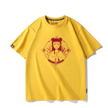 哪吒痛仰樂隊搖滾T恤潮牌個性男女音樂節親子裝情侶裝流行卡通夏