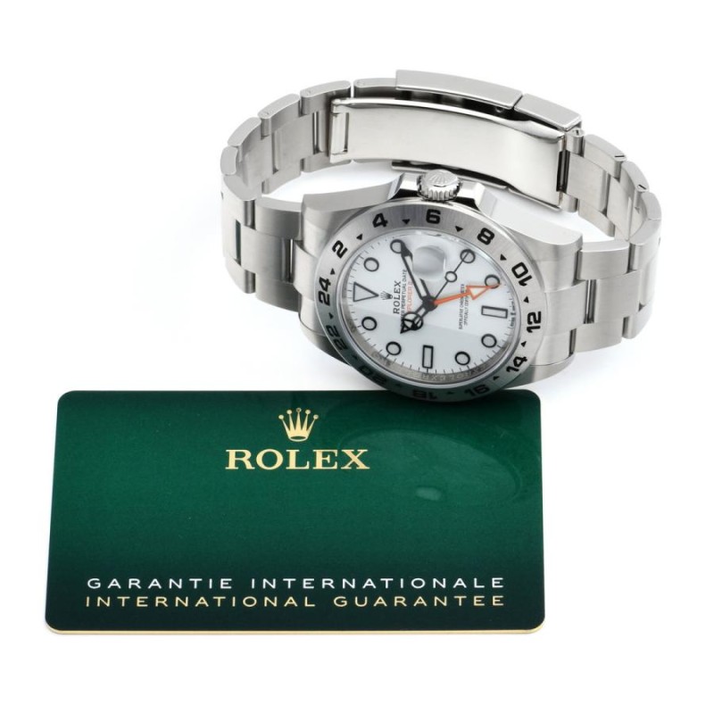 ロレックス ROLEX エクスプローラーII 226570 ホワイト文字盤 未使用