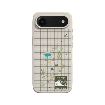 iPhone Air SolidX 貝殼灰 - Nature Explorers 自然探索指南 - 探索指南（夜晚的阿爾卑斯山）