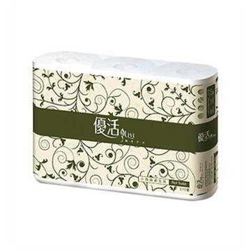 優活 小捲筒衛生紙270張x6捲x10袋