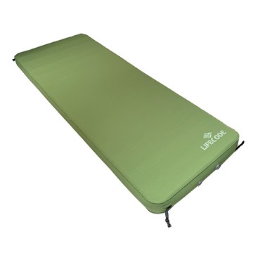 LIFECODE 立體3D TPU單人自動充氣睡墊196x68x10cm-2色可選(2入組)