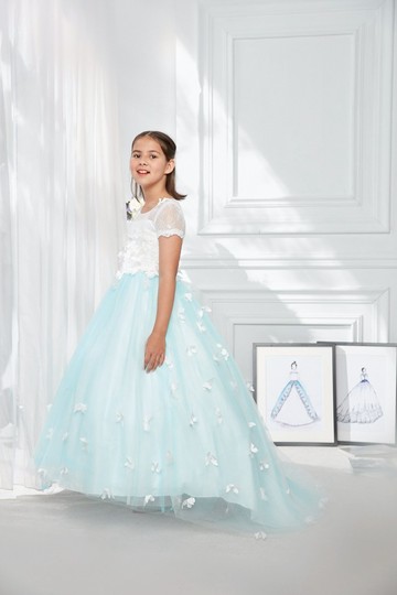 夢幻禮服系列-粉蝶親吻浪花