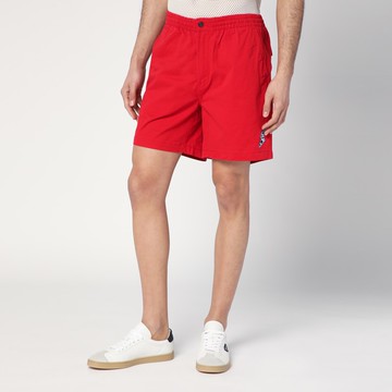 Red bermuda shorts Stretch Classic-Fit