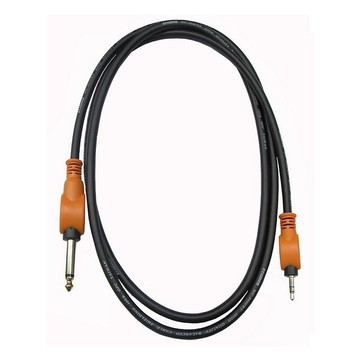 唐尼樂器台灣製 stander c-123g (1.5米) 3.5mm 鍍金立體聲轉 6.3m