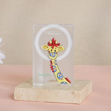 Suzy's Zoo佩茲長頸鹿MagSafe磁吸卡片夾