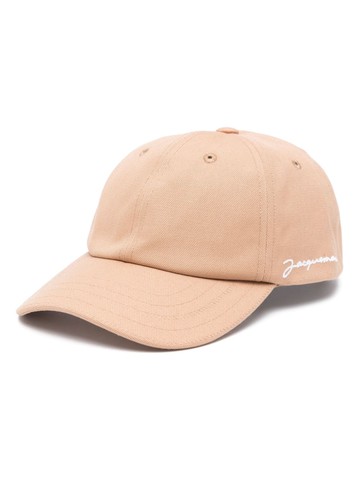 Jacquemus - La Casquette Jacquemus baseball cap - unisex - Polyurethane/Cotton - 58 - Brown
