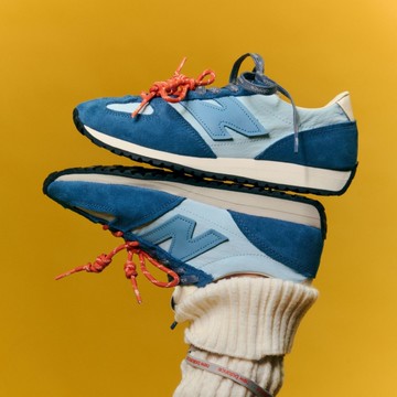NEW BALANCE 休閒鞋 NB 471 藍色 麂皮 復古鞋 男女 U471AO