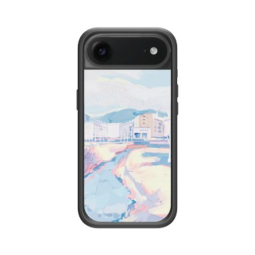 iPhone Air Mod NX -邊框背蓋組合 (相機按鈕) 黑 - Jop Dong Sa Ni - 冬日散策
