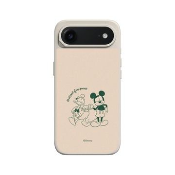iPhone Air SolidX 貝殼灰 - 迪士尼-米奇 Mickey - 米奇與唐老鴨 - 碰拳