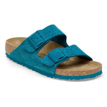 BIRKENSTOCK 勃肯 / Arizona / 反毛皮 / 一般寬度 / 土耳其藍