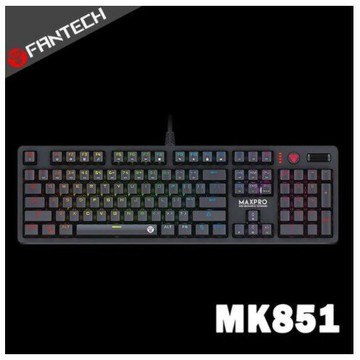 FANTECH MK851 RGB多媒體專業機械式電競鍵盤