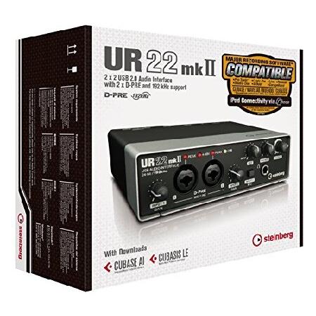 Steinberg スタインバーグ 2x2 USB2.0 24bit 192kHz オーディオインターフェース UR22mkII並行輸入