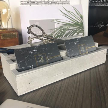 曙MUSE｜磚紋多層名片架 原創 造型 禮物 居家擺飾 手機架 杯墊架 辦公室 擴香石