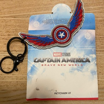 現貨 美國隊長 無畏新世界 鑰匙圈 Captain America Brave New World Marvel 漫威