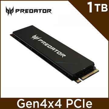 Acer Predator GM7000 1TB M.2 2280 PCIe Gen4x4 SSD固態硬碟