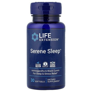 Life Extension, Serene Sleep，30 粒軟膠囊