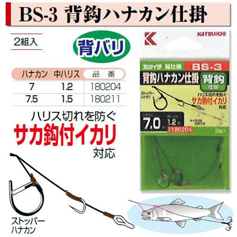 カツイチ フックハリス止 金 (鮎釣り 用品) ゆうパケット可 新商品