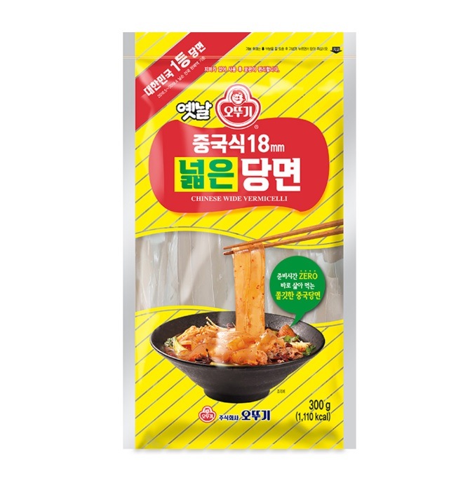 オットギ 平ら春雨 300g 18mm／韓国料理／中国産