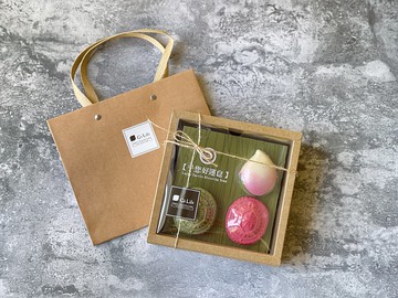 【台灣古早味】紅龜好運三入禮盒組(B)