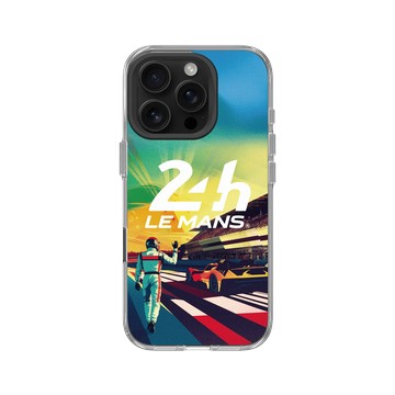 iPhone 16 Pro Clear Case（相機按鈕） 透明 - 24 Hours of Le Mans - Poster 2025