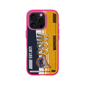 iPhone 16 Pro Clear 粉漾桃 - NBA - 復古球員卡-金州勇士 Golden State Warriors - Vintage Card