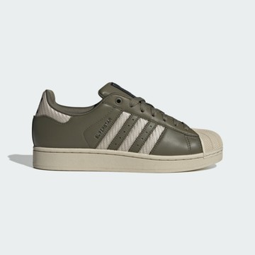 Adidas 愛迪達 Superstar II [JQ3181] 男 運動休閒鞋 復古鞋 貝殼頭 穿搭 卡其綠