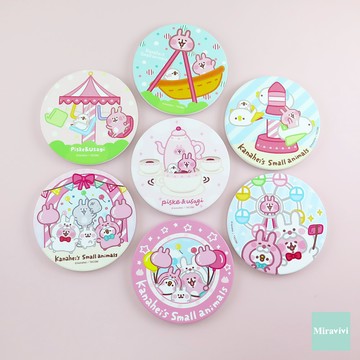 Kanahei卡娜赫拉的小動物遊樂園系列-陶瓷吸水杯墊