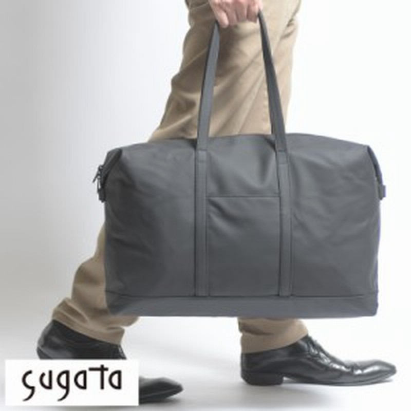 Sugata メンズ ボストンバッグ 折りたたみ 収納可能 たたむ膨らむ 軽量 旅行 収納 持ち運び コンパクト トートバッグ 通販 Lineポイント最大1 0 Get Lineショッピング