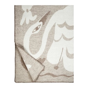 Armi Teva合作款羊毛毯 (KAKSIN/淺褐)