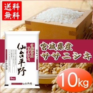 ササニシキ 10kg 宮城県産ササニシキ 10kg米 令和2年産 ごはん うるち米 精白米 ササニシキ 10kg 送料無料 宮城県産 ささにしき 『仙台平