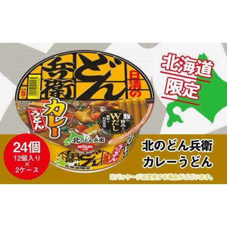 ふるさと納税 日清 北のどん兵衛 カレーうどん [北海道仕様]24個 北海道千歳市