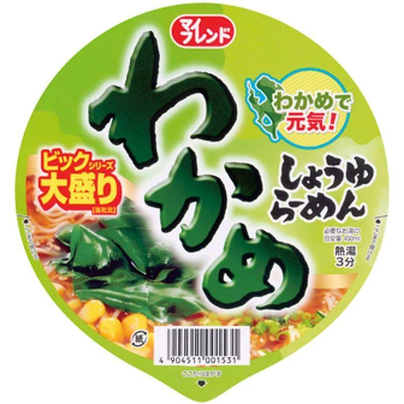 大黒 マイフレンド ビックわかめしょうゆらーめん 100g×12個