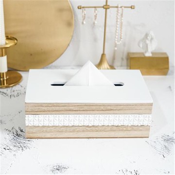 木質創意簡約居家用面紙盒